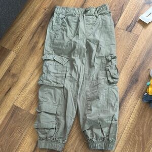 Olive Green Cargo Pants